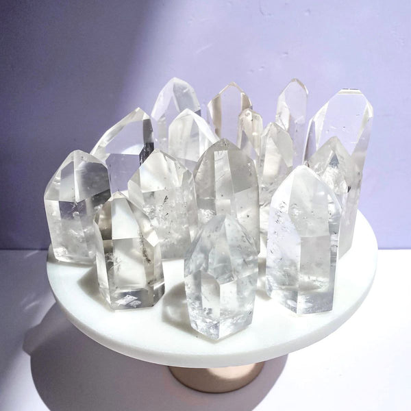 Clear Quartz Tower