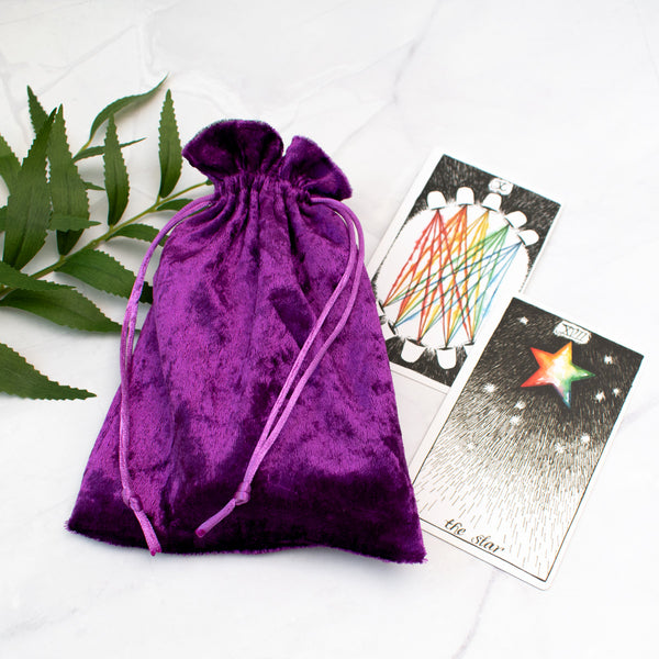 Premium Tarot and Oracle Bag (Bright Purple)