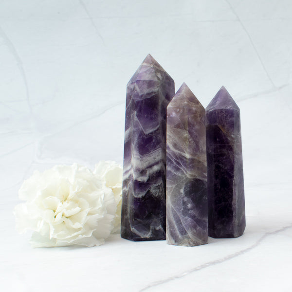 Chevron Amethyst Tower