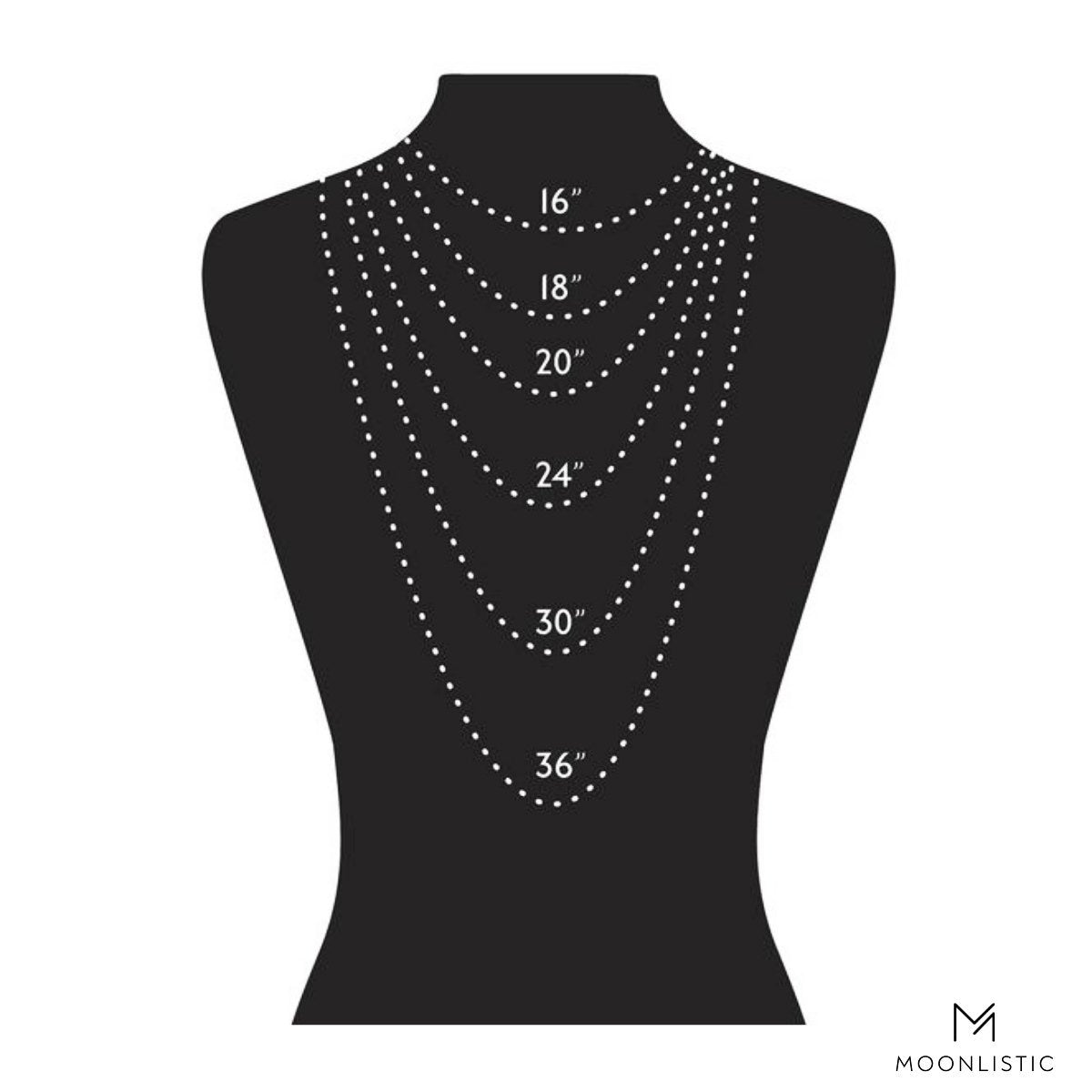 7 Chakras Necklace (Silver)