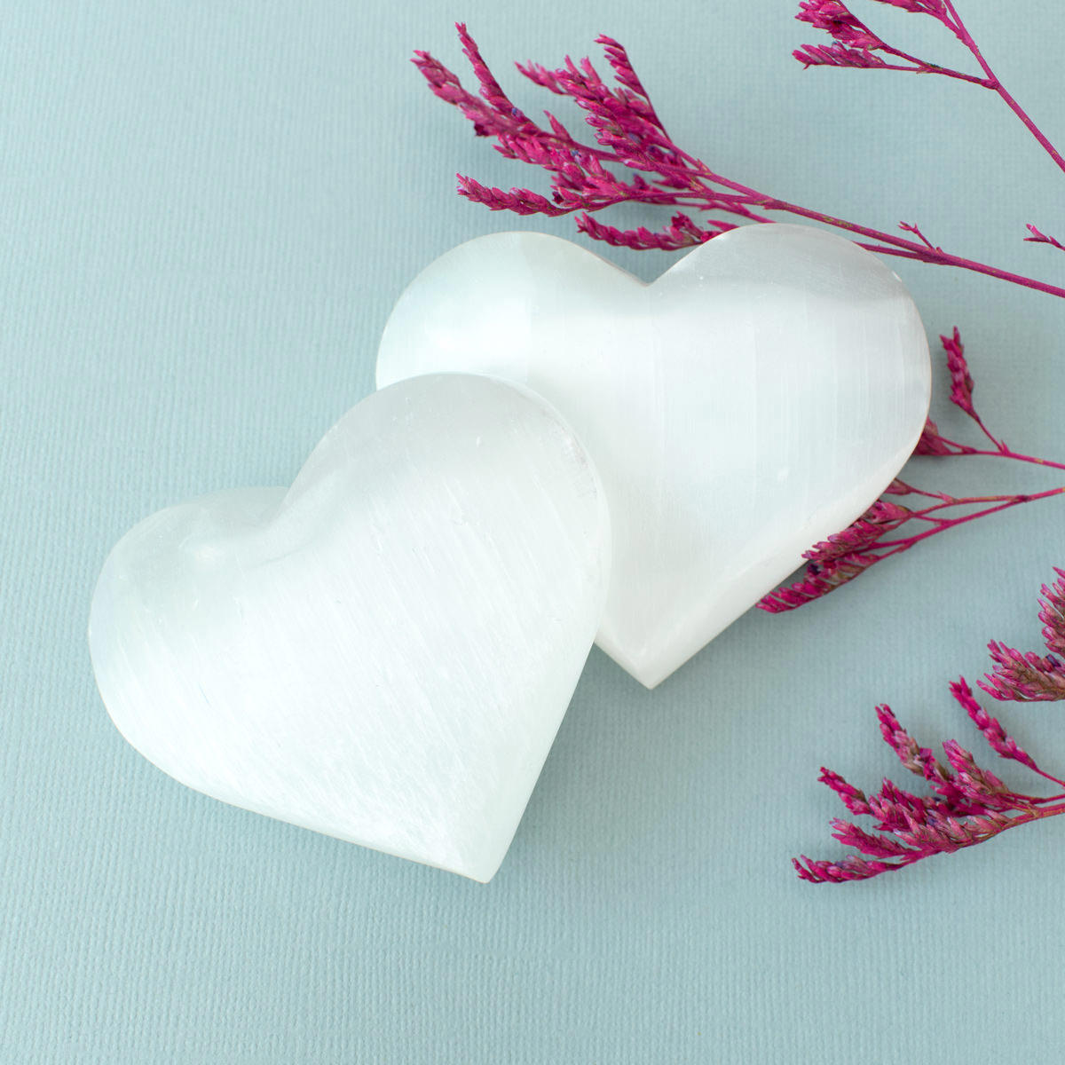 Selenite Heart