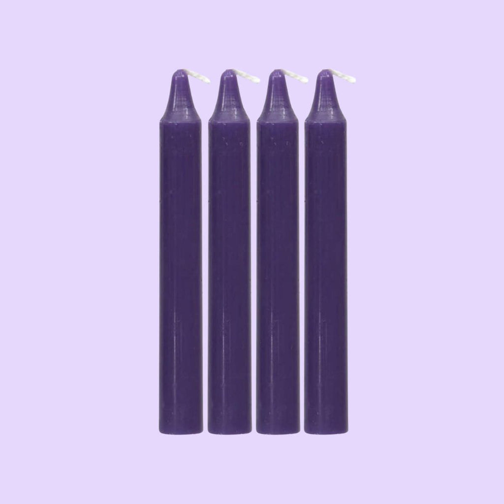 Mini Ritual Candle (Purple)