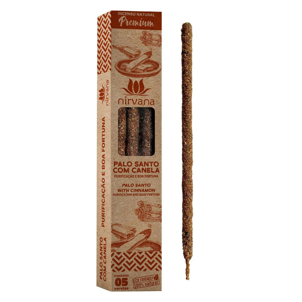 Nirvana Premium Natural Incense (Palo Santo & Cinnamon)