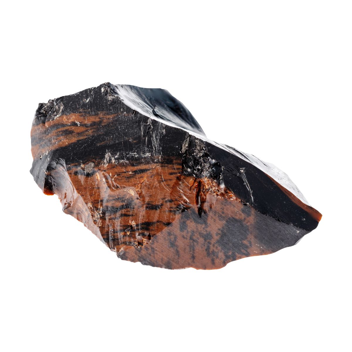 Raw Mahogany Obsidian