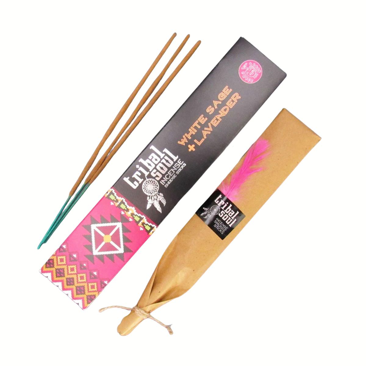 Tribal Soul Incense (White Sage & Lavender)