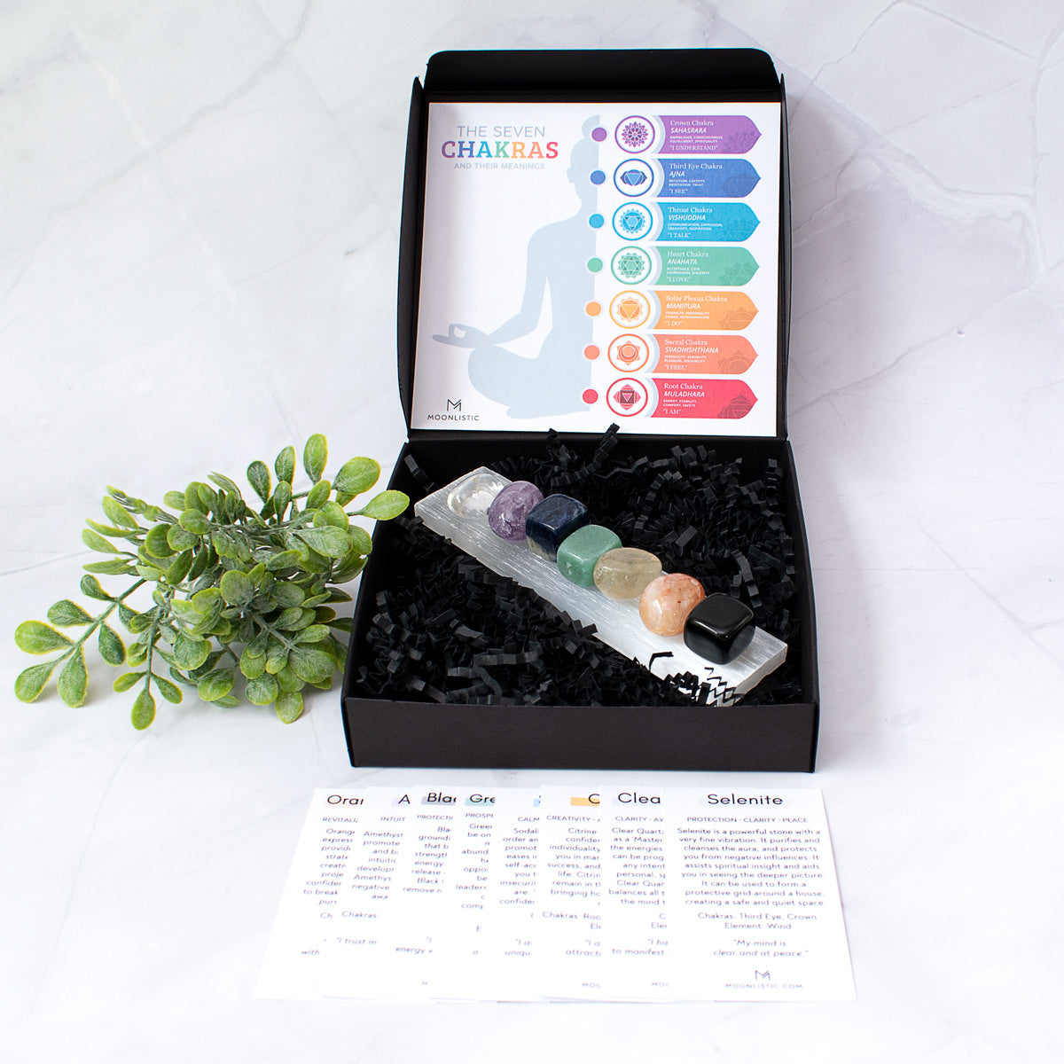 7 Chakras Essential Crystal Kit
