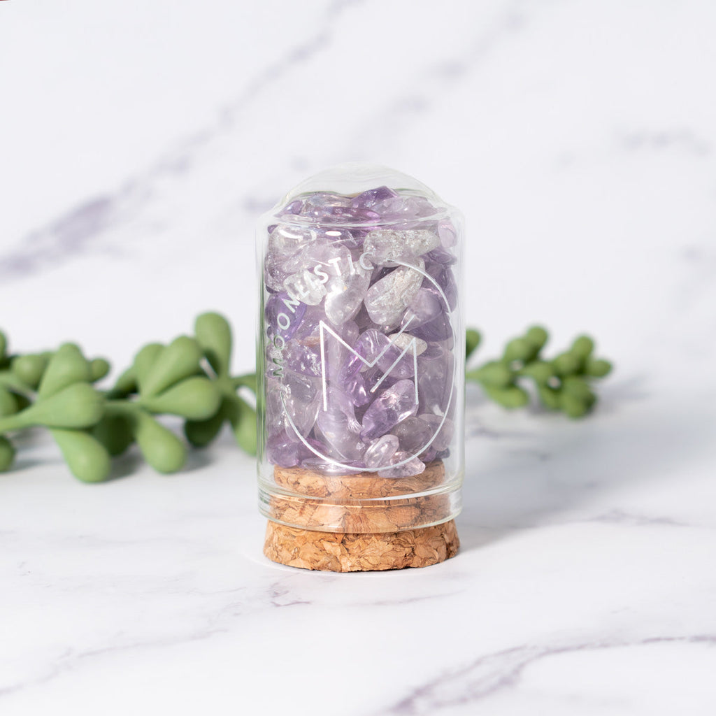 Amethyst Crystal Wishing Containers