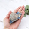 Blue Kyanite in Clear Quartz