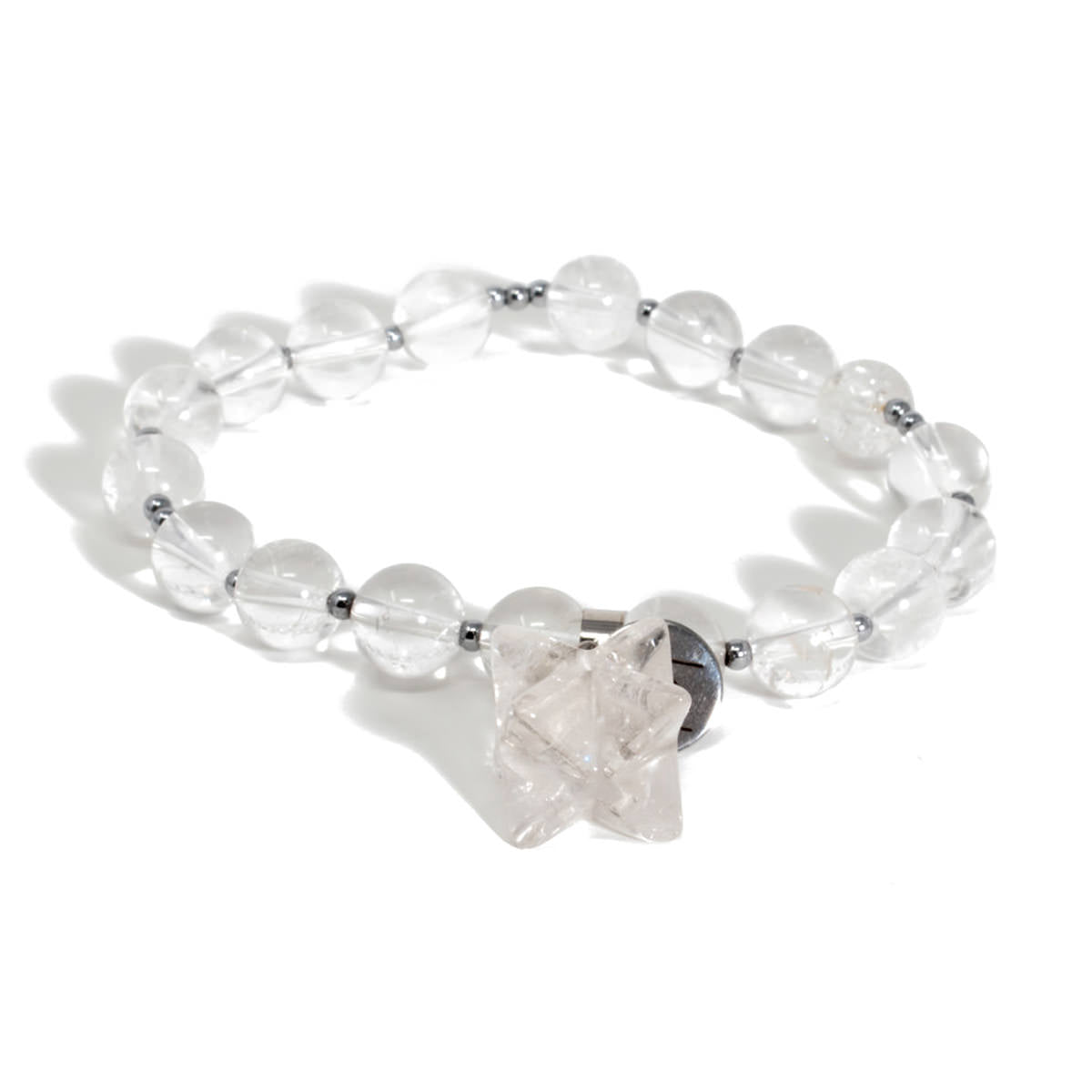 Clear Quartz Merkaba Bracelet
