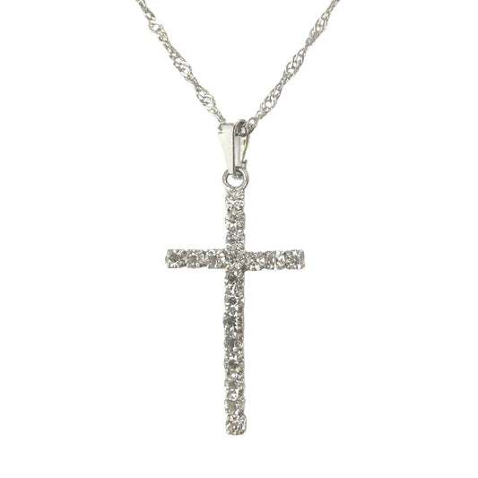 Cross Necklace (Silver)