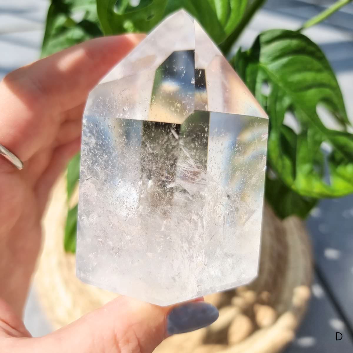 Clear Quartz Tower
