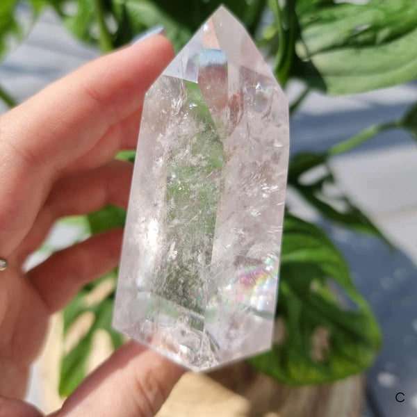 Clear Quartz Tower