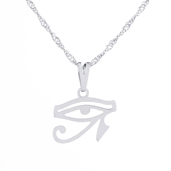 Eye of Horus Necklace (Silver)