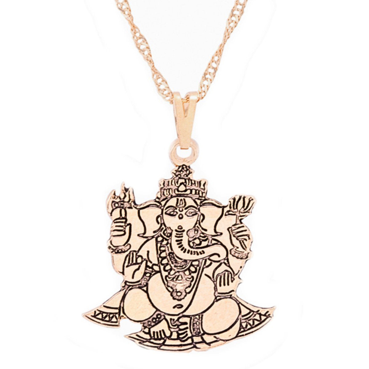 Ganesha Necklace (Gold)