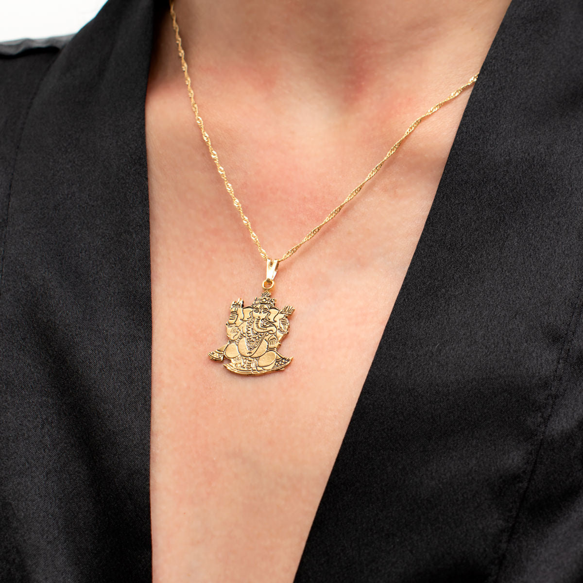 Ganesha Necklace (Gold)