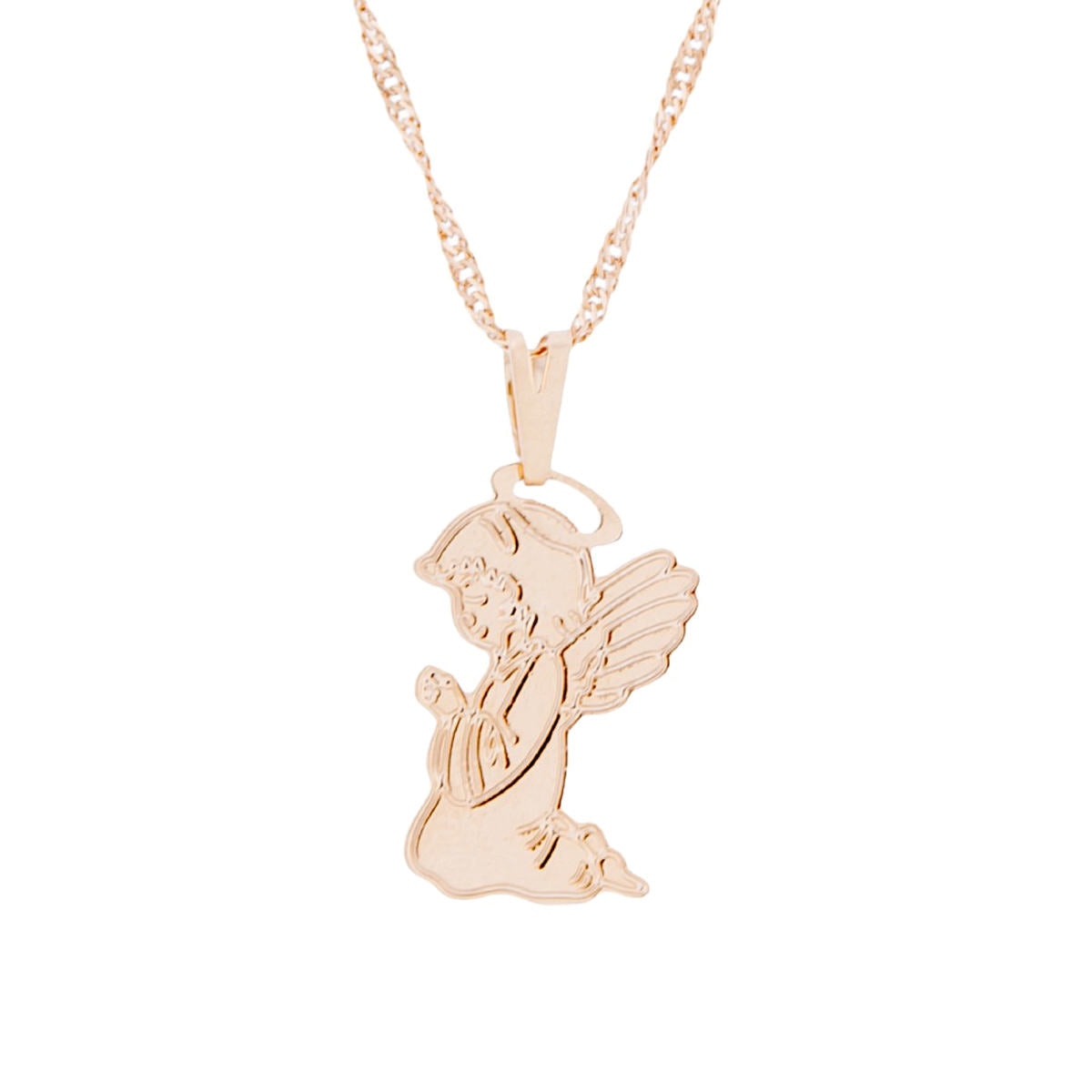 Guardian Angel Necklace (Gold)