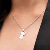 Guardian Angel Necklace (Silver)