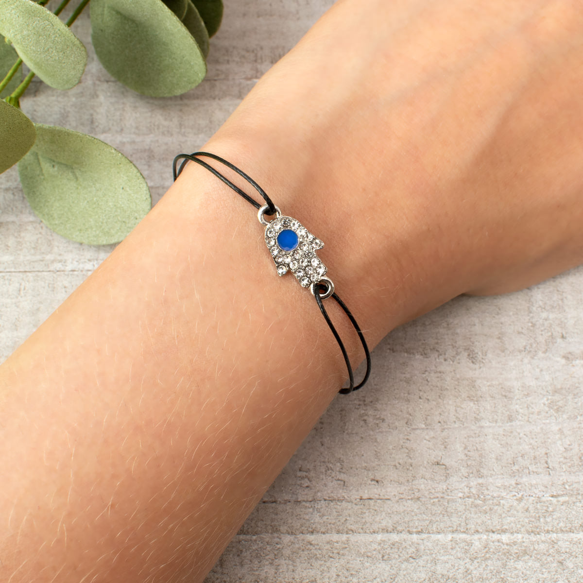 Minimalist Hamsa Hand Bracelet