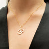 Om Symbol Necklace (Gold)