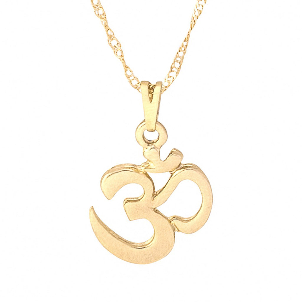 Om Symbol Necklace (Gold)