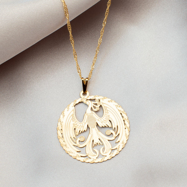 Phoenix Necklace (Gold)
