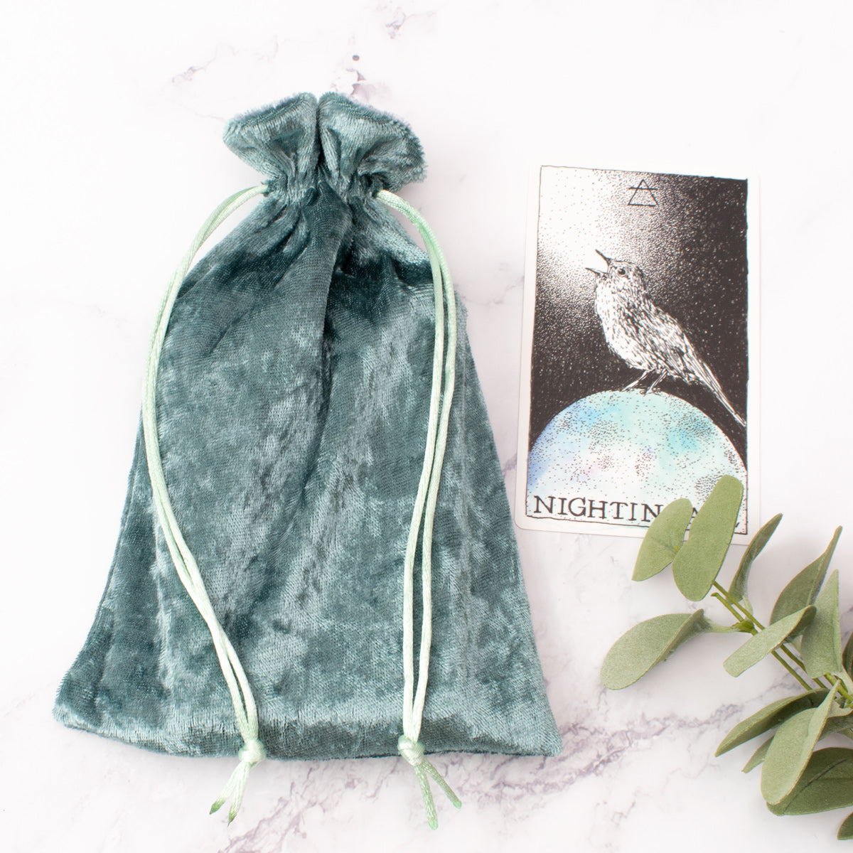 Premium Tarot and Oracle Bag (Seafoam Green)