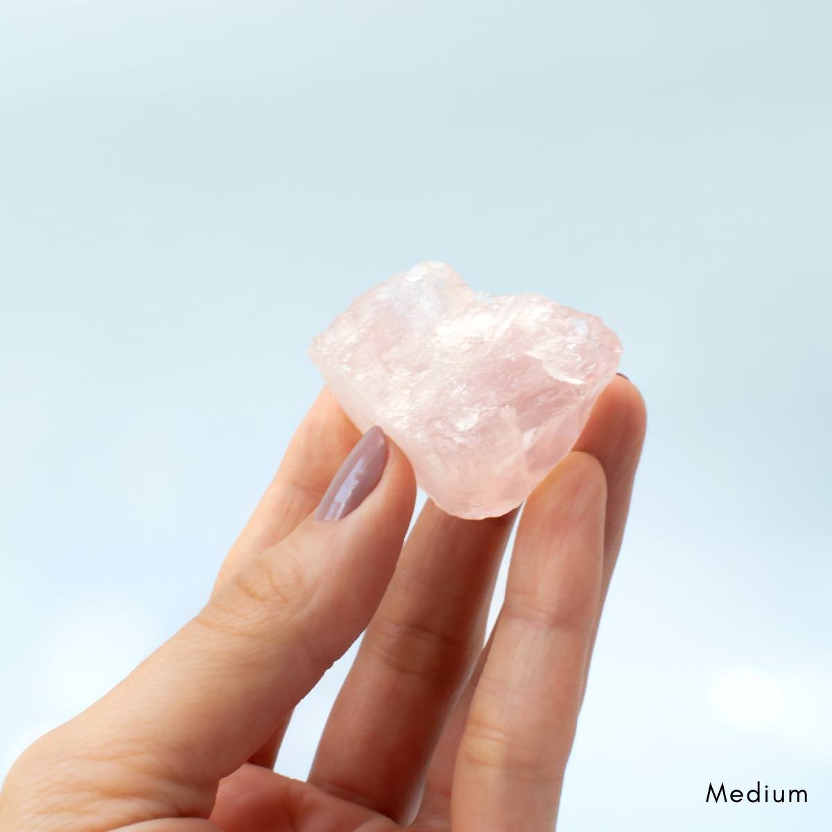 Raw Rose Quartz