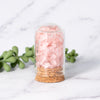 Rose Quartz Crystal Wishing Containers