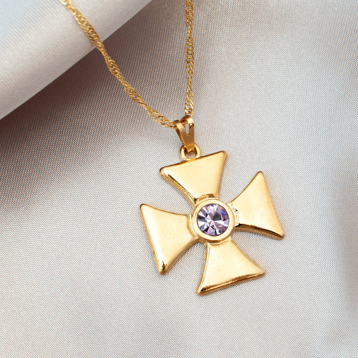 Saint Germain Necklace (Gold)