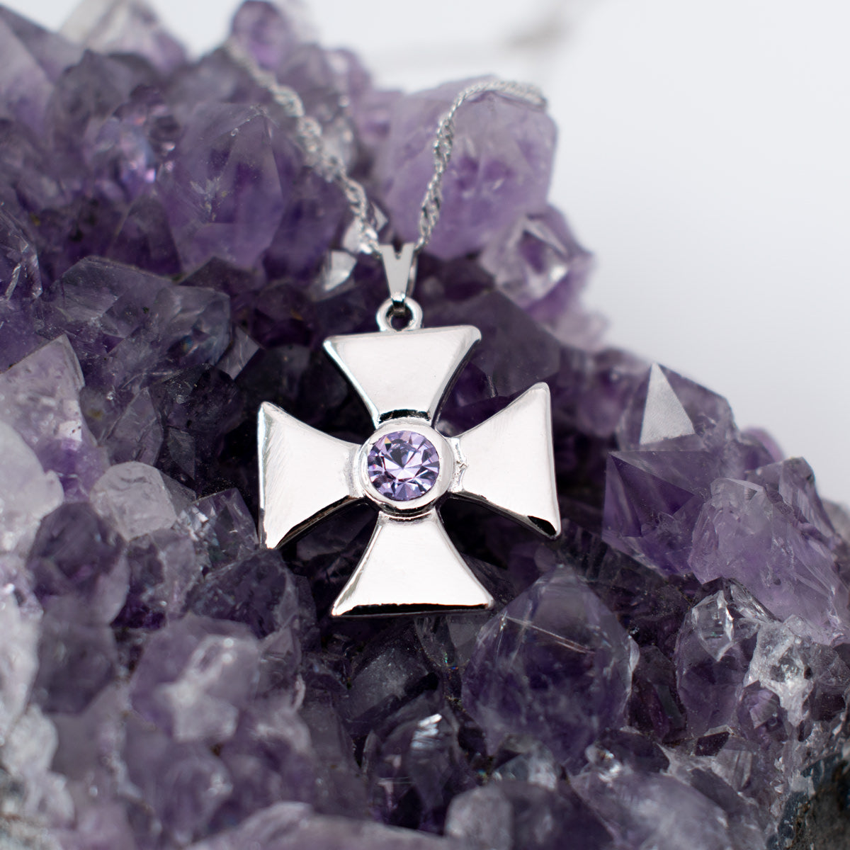 Saint Germain Necklace (Silver)