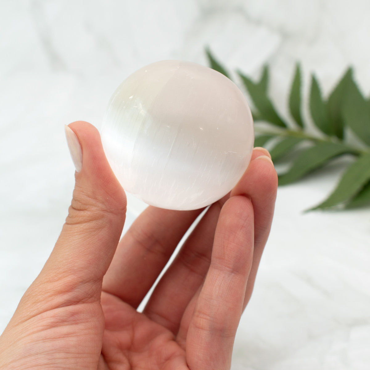 Selenite Sphere