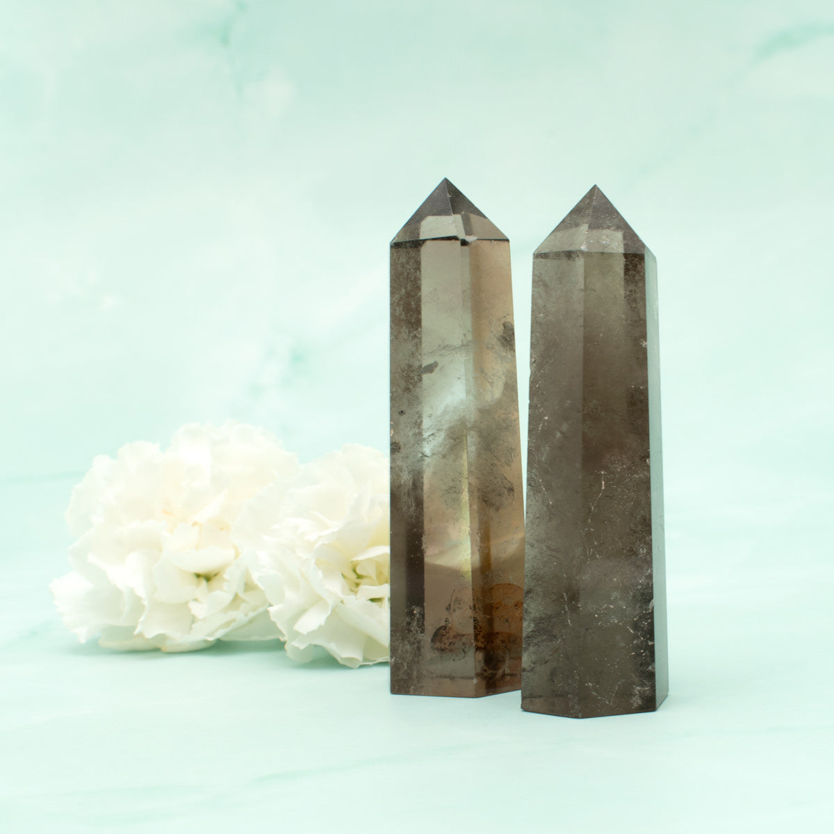Smoky Quartz Tower