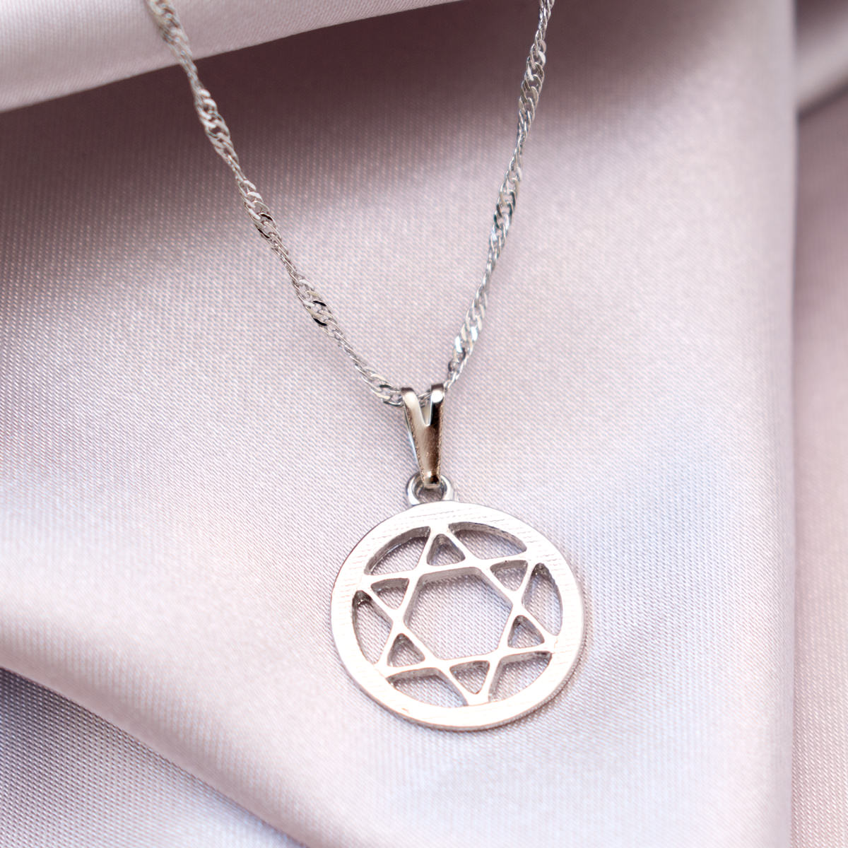 Star of David Necklace (Silver)