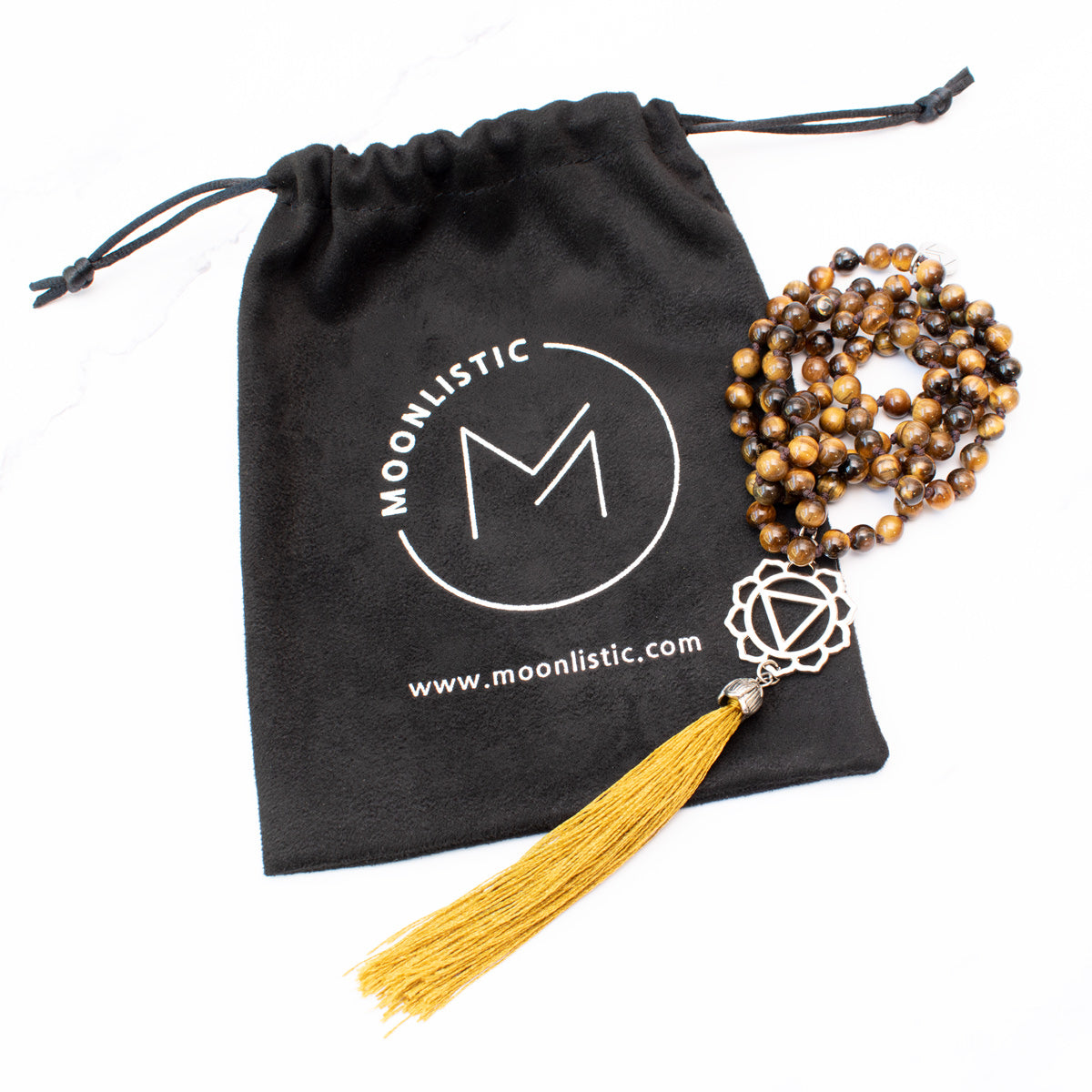 The Secret Mala - Tiger's Eye, Solar Plexus