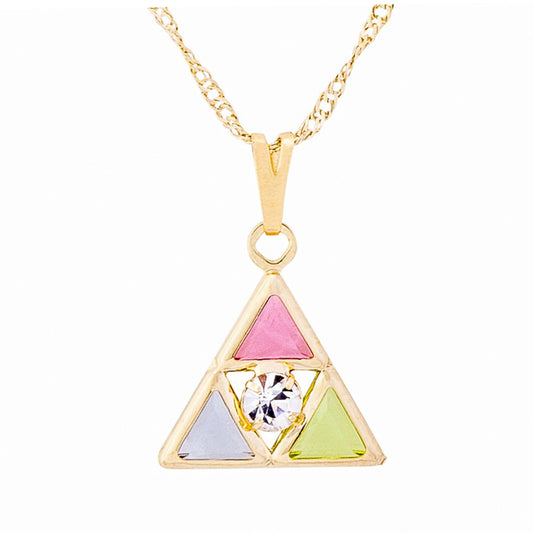 Triangle Necklace (Gold)