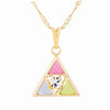 Triangle Necklace (Gold)