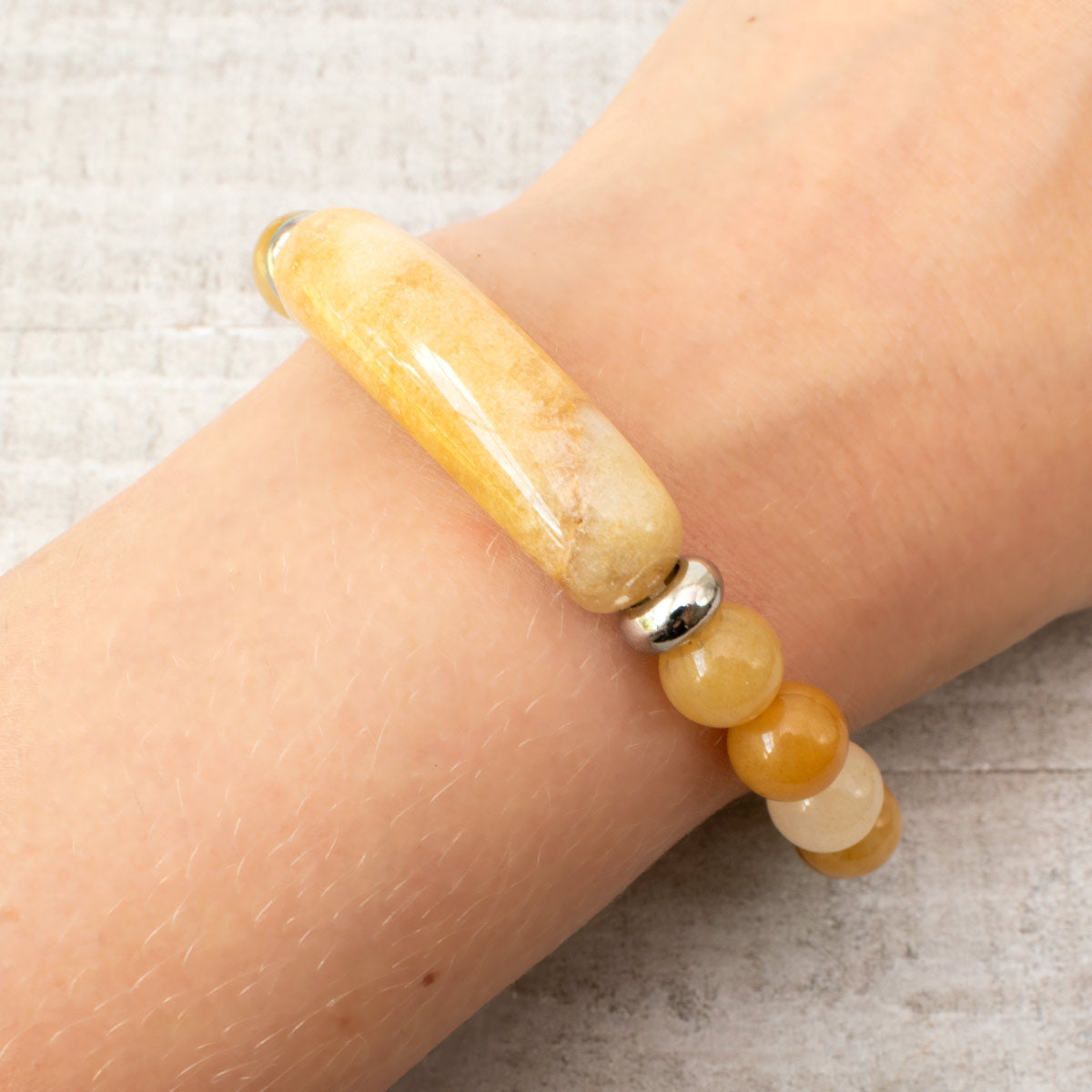 Yellow Jasper Bracelet