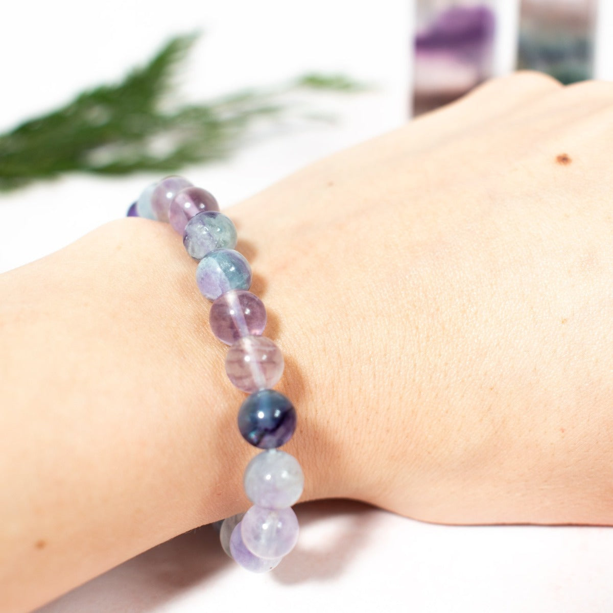 Rainbow Fluorite Bracelet