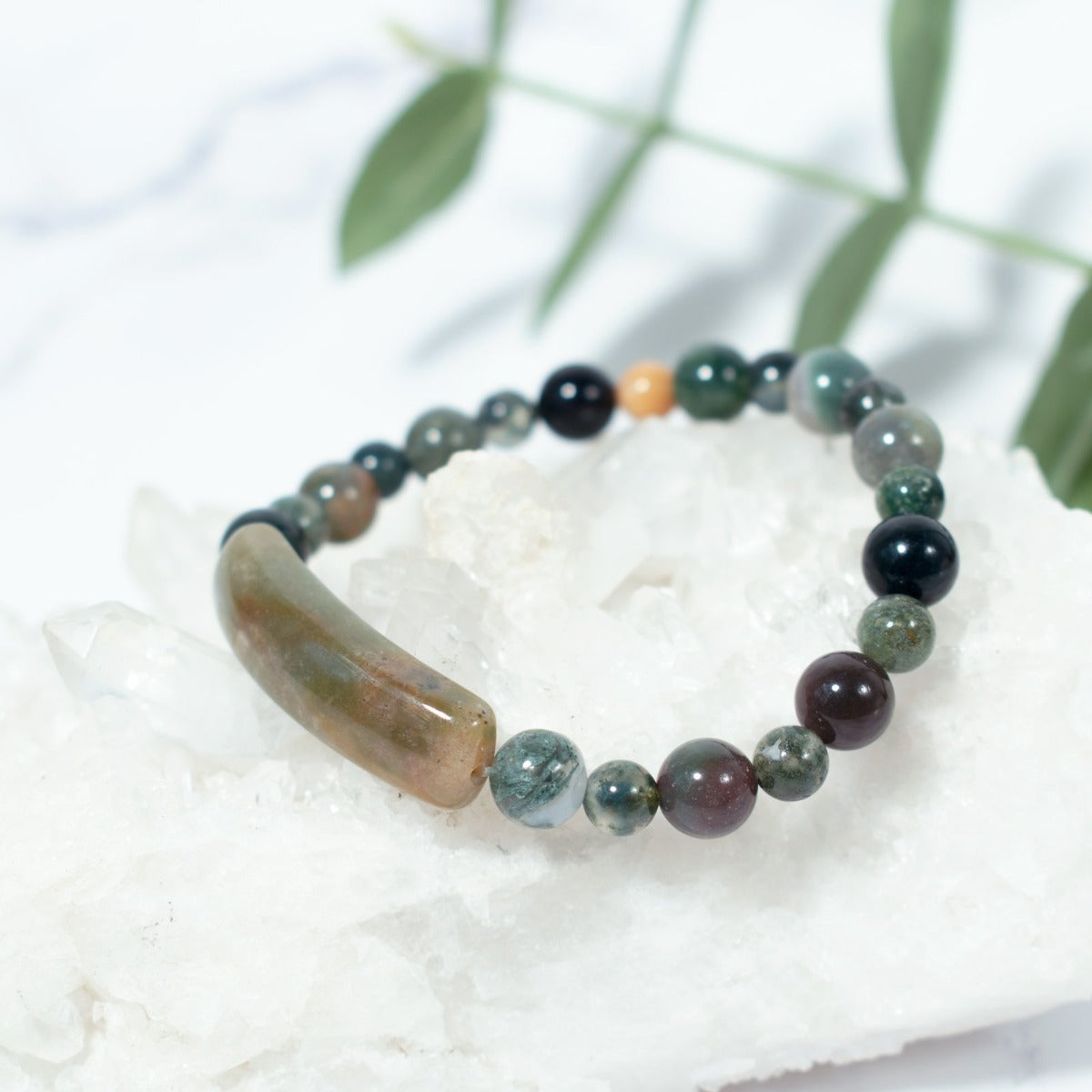 Indian Agate Bracelet