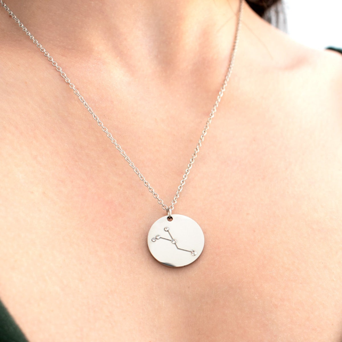 Minimalist Zodiac Constellation Necklace