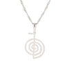 Cho Ku Rei Reiki Symbol Necklace (Silver)