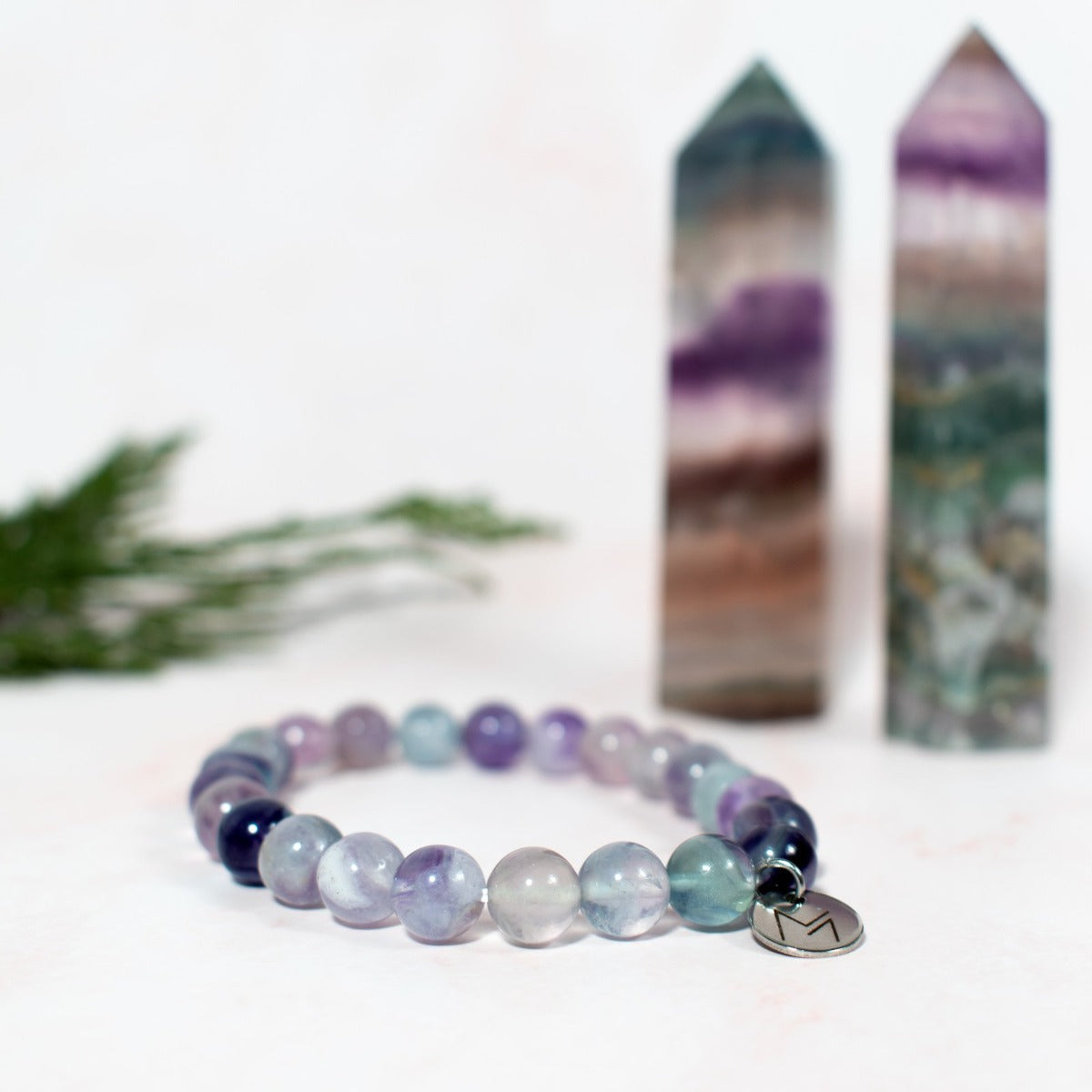 Rainbow Fluorite Bracelet